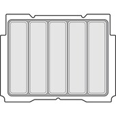 BTI Box mini Einsatz, 5-fach